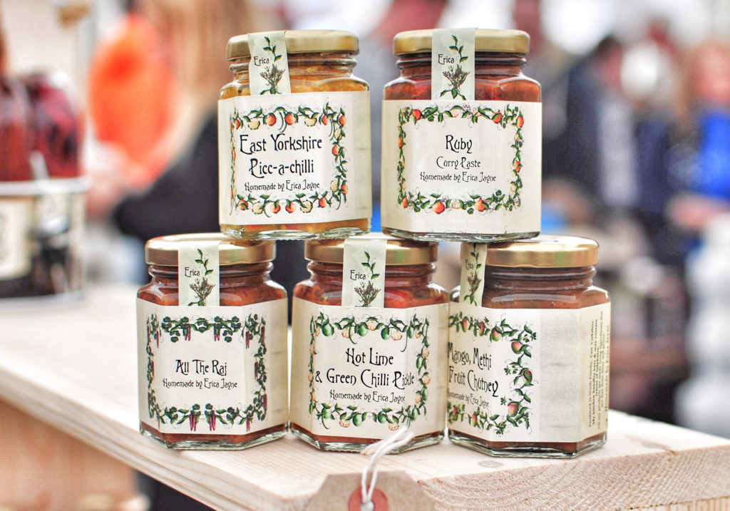 Autumn inspired wedding favours homemade chutney 1