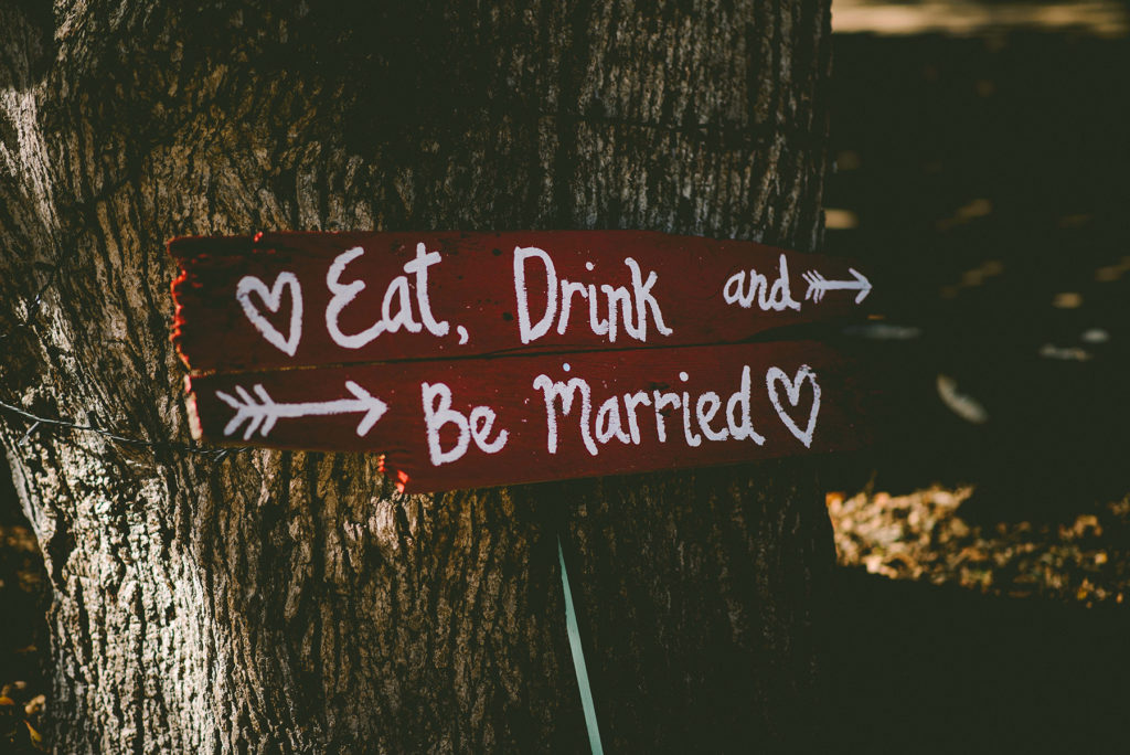 Wedding signs your guests will love festival wedding sign 2