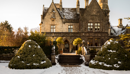 Winter wedding at Manor By The Lake