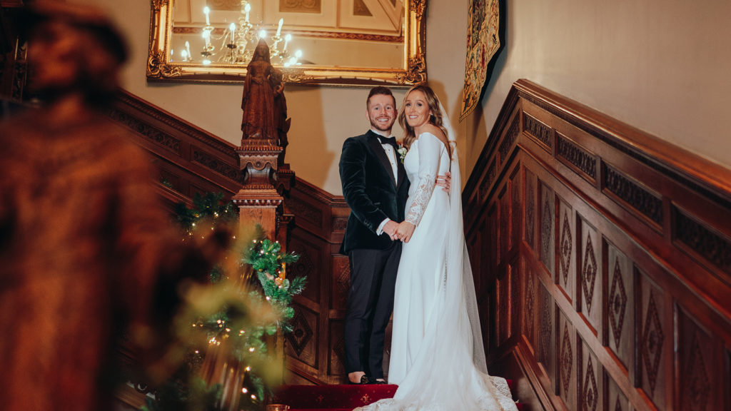 Bride & Groom at Manor By The Lake