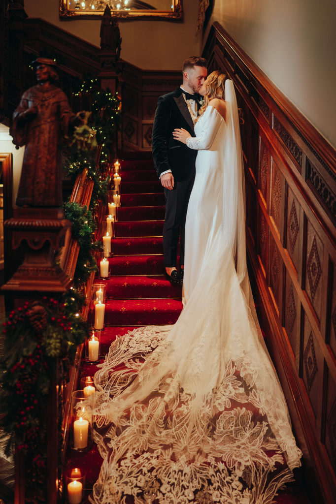 Bride & Groom at Manor By The Lake