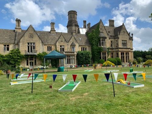 Crazy golf at Manor By The Lake