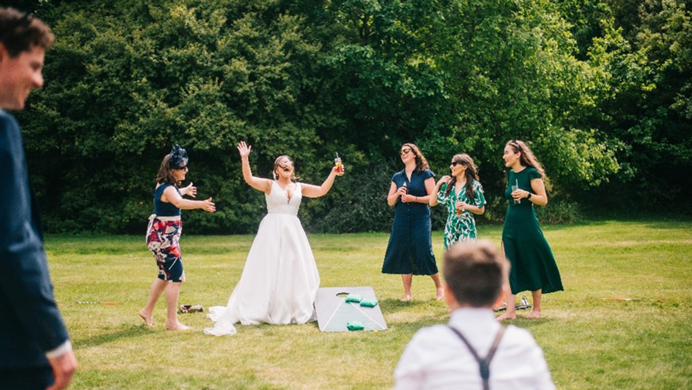 Garden games at Manor By The Lake