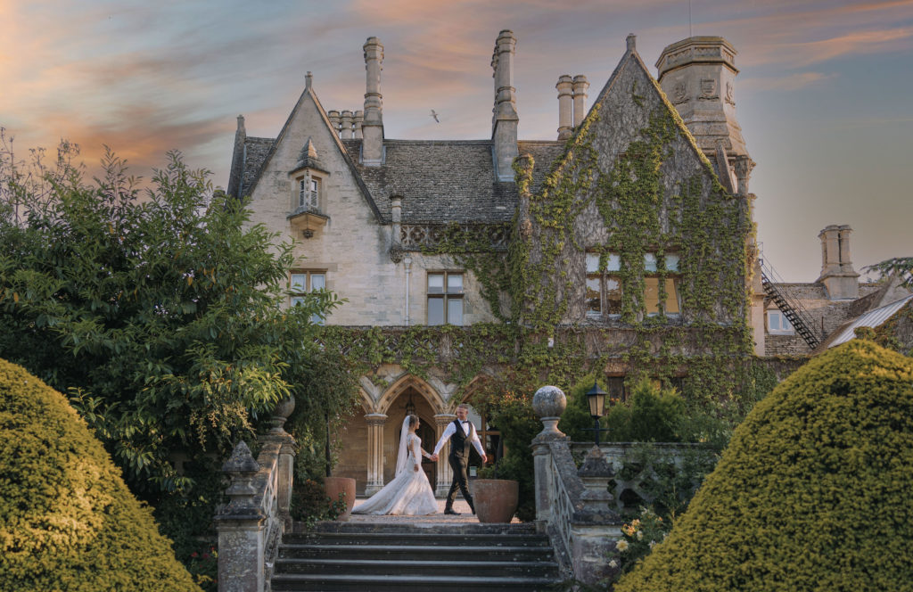 Bride & Groom at Manor By The Lake