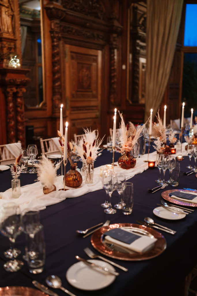 wedding breakfast decor