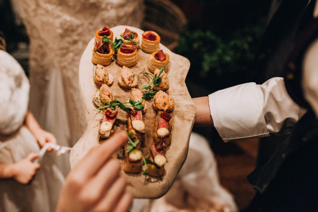 manor by the lake canapes